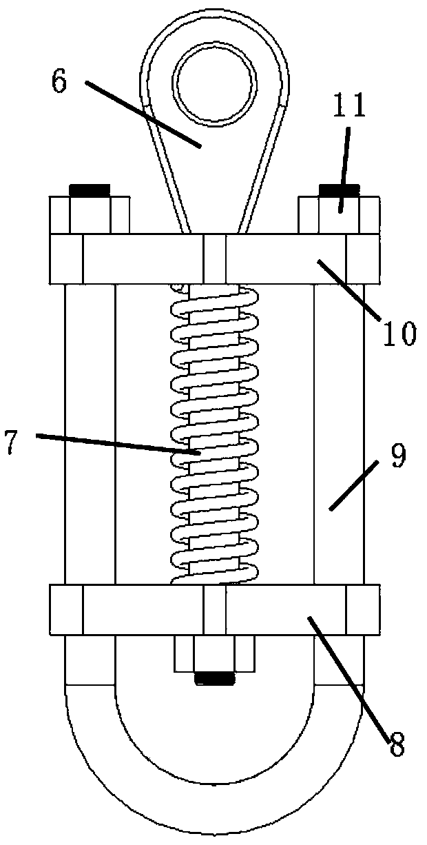 Lifting appliance for loading and unloading special vehicle balance elbow