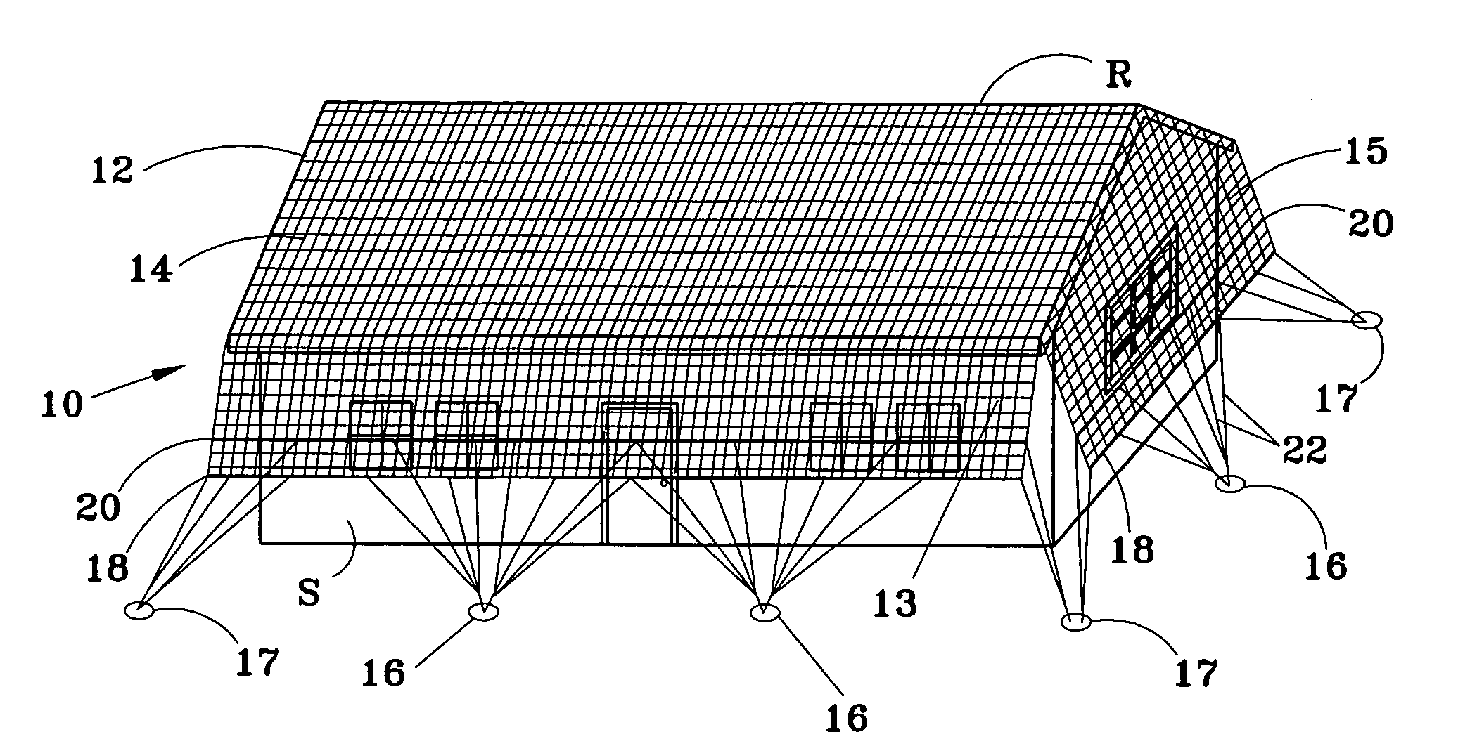 Structural wind protective system and method