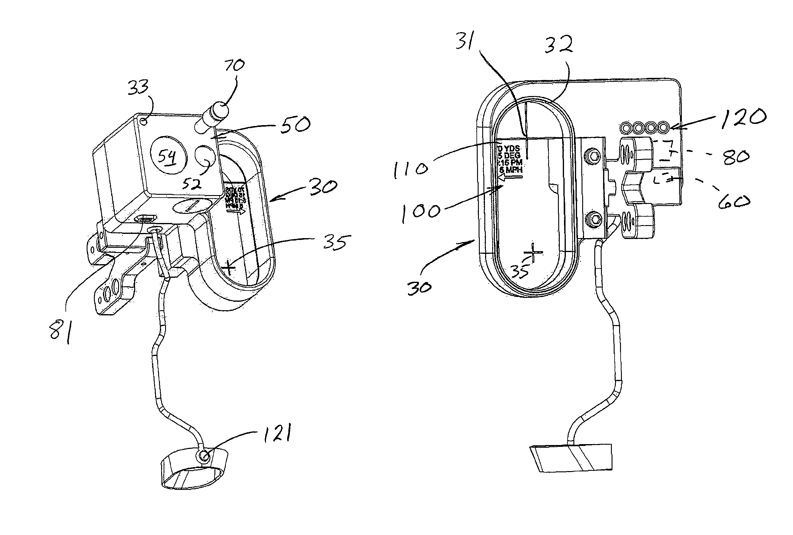 Auto-correcting bow sight