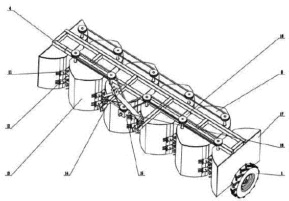 Monocular recognition cotton top-cutting machine