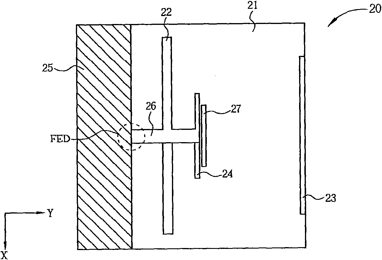 Double-frequency printing type yagi antenna