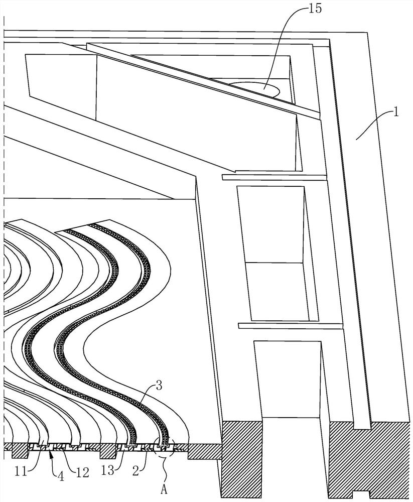 Proton exchange membrane fuel cell metal bipolar plates for fluid distribution