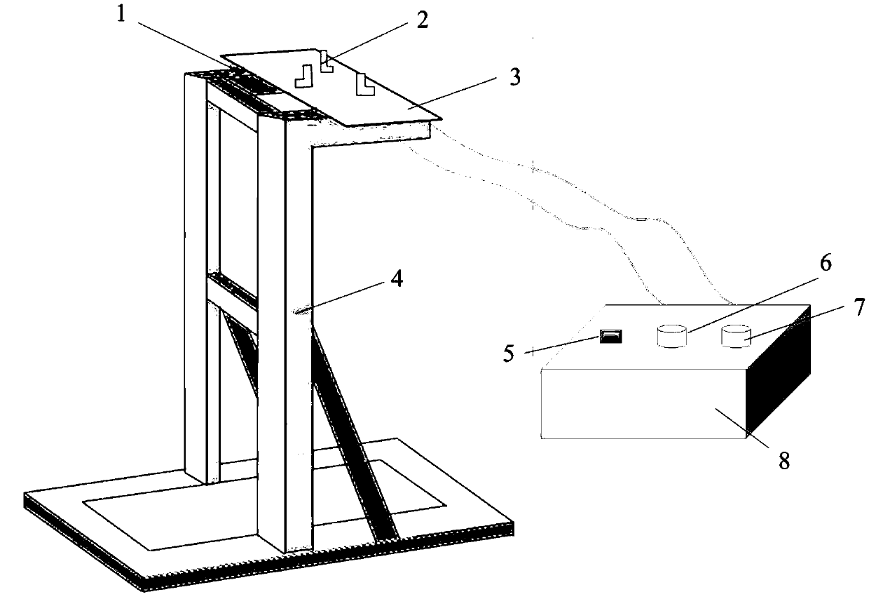 Method for testing vibration rheological properties of cement mortar