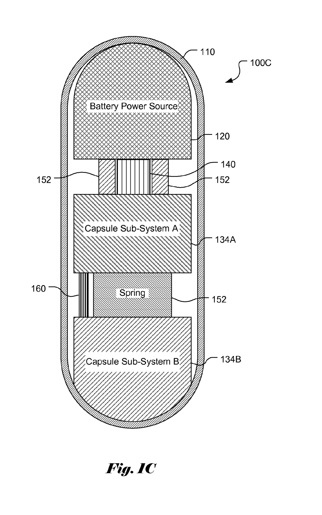 Power source control for medical capsules