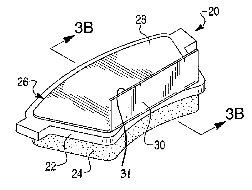 Flanged shim for disc brake squeal attenuation