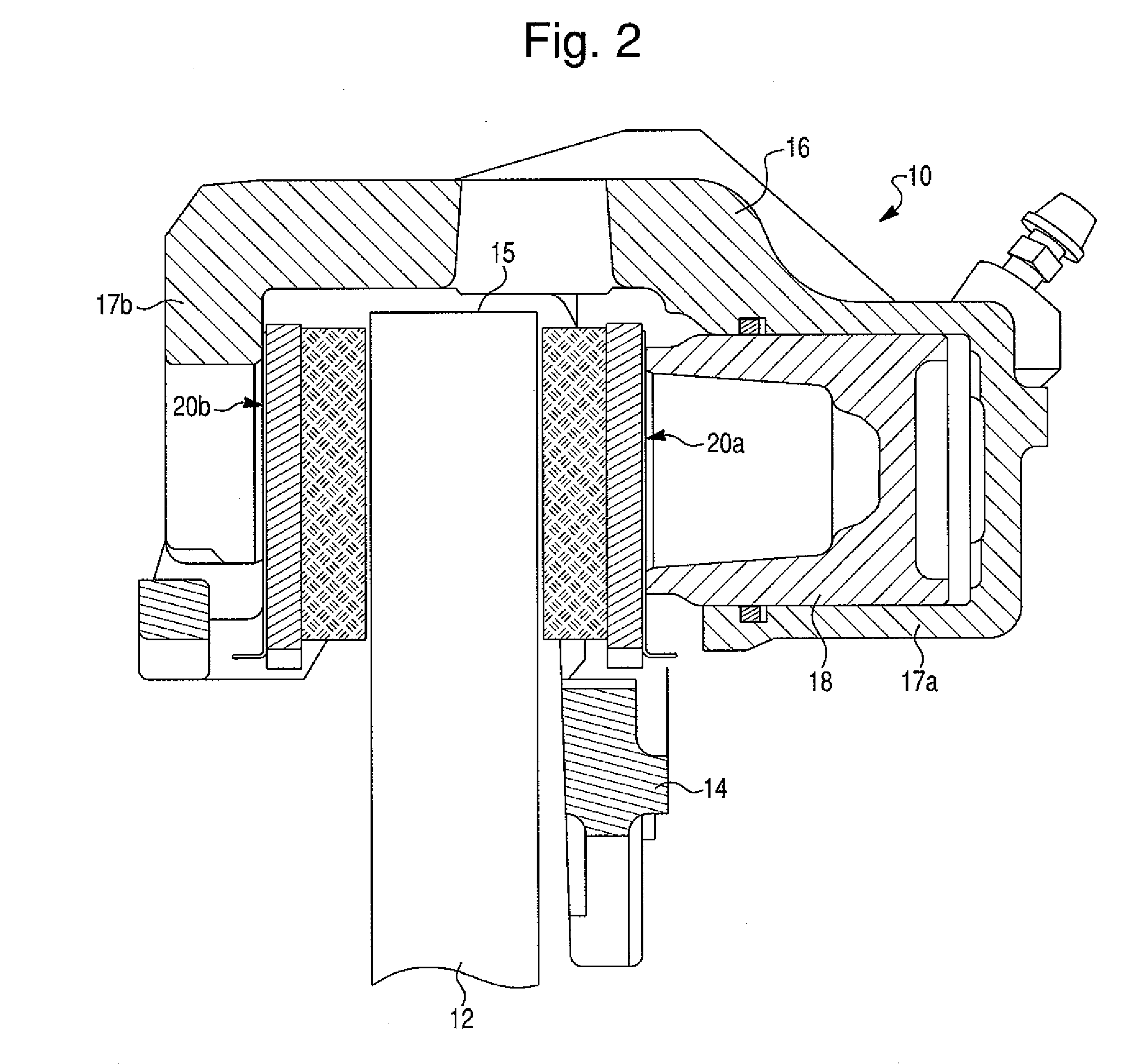 Flanged shim for disc brake squeal attenuation