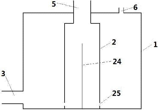 Steam generator with changeable hole areas in height direction