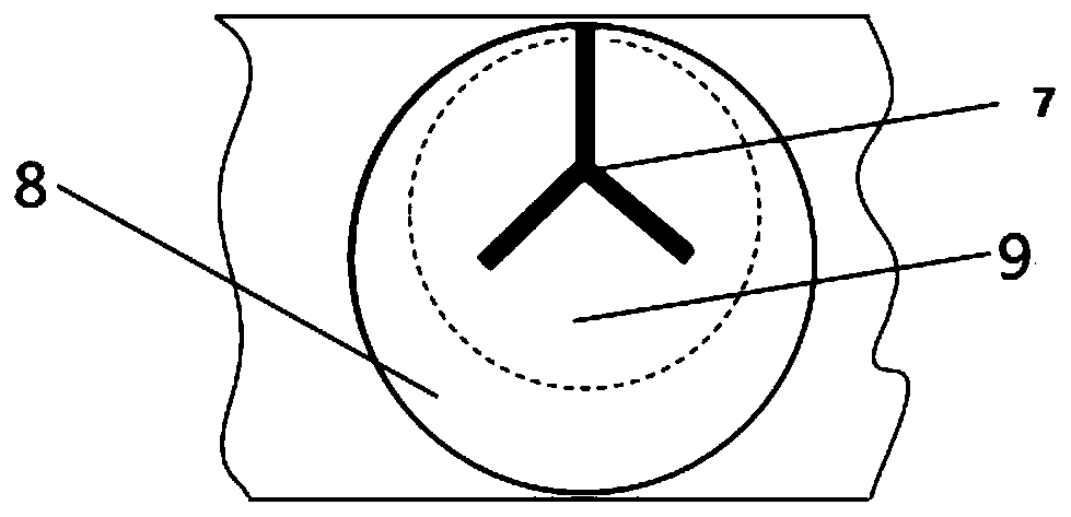 A kind of skin-core porous composite fiber and its preparation method