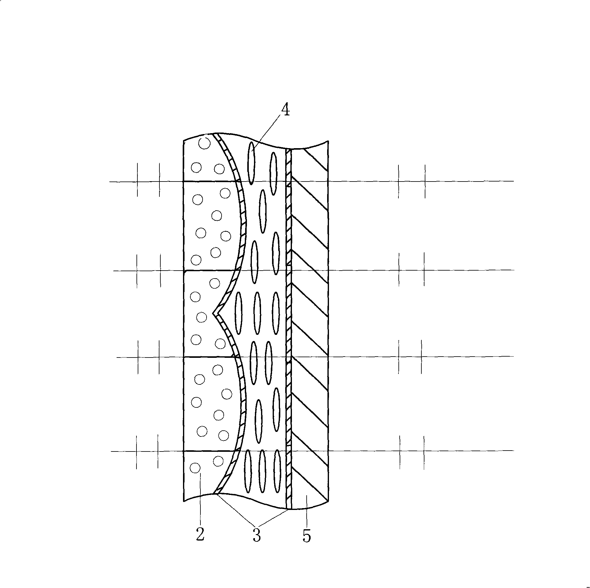 Lens components and stereo display device including the same