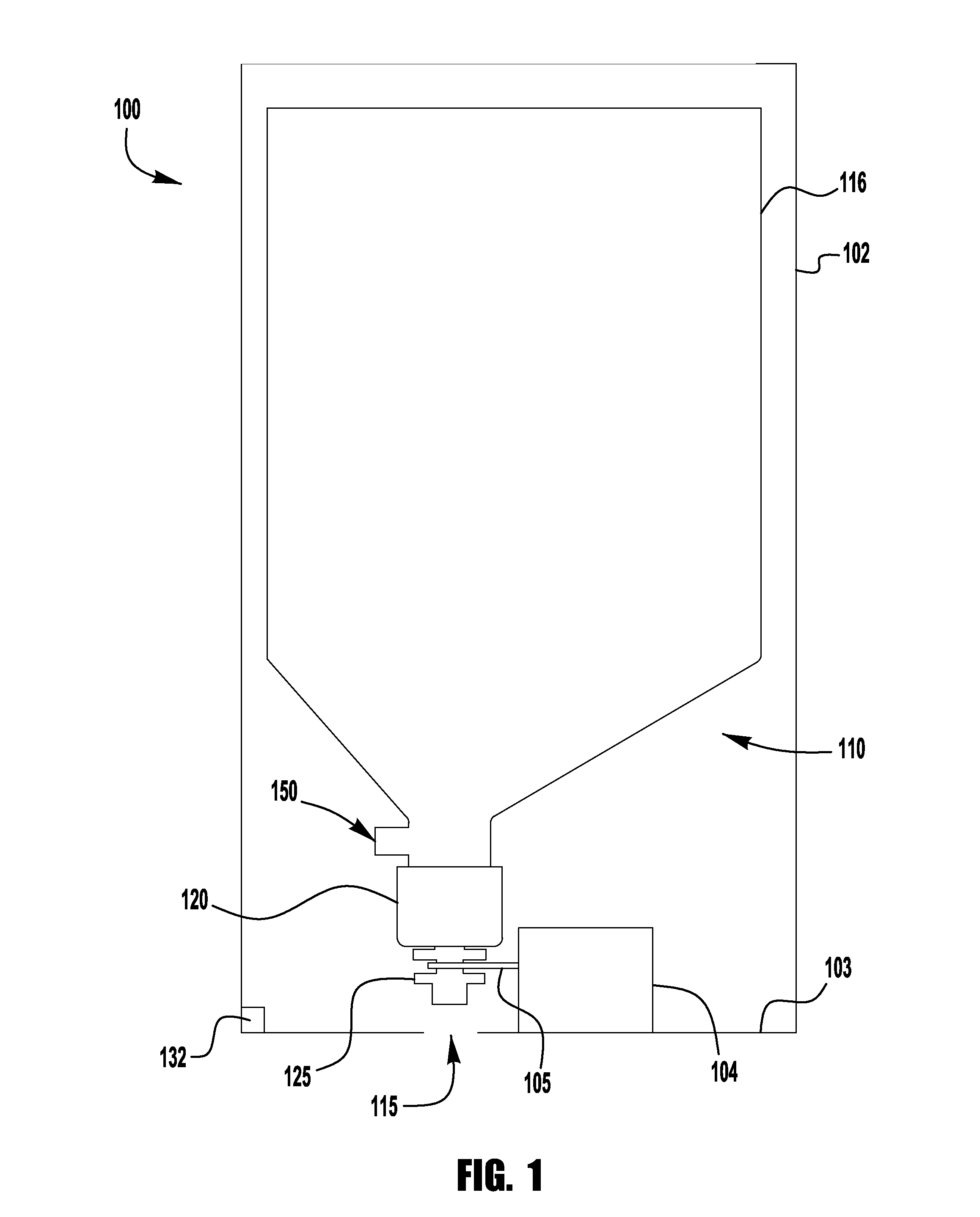 Vented non-collapsing containers, dispensers and refill units having vented non-collapsing containers