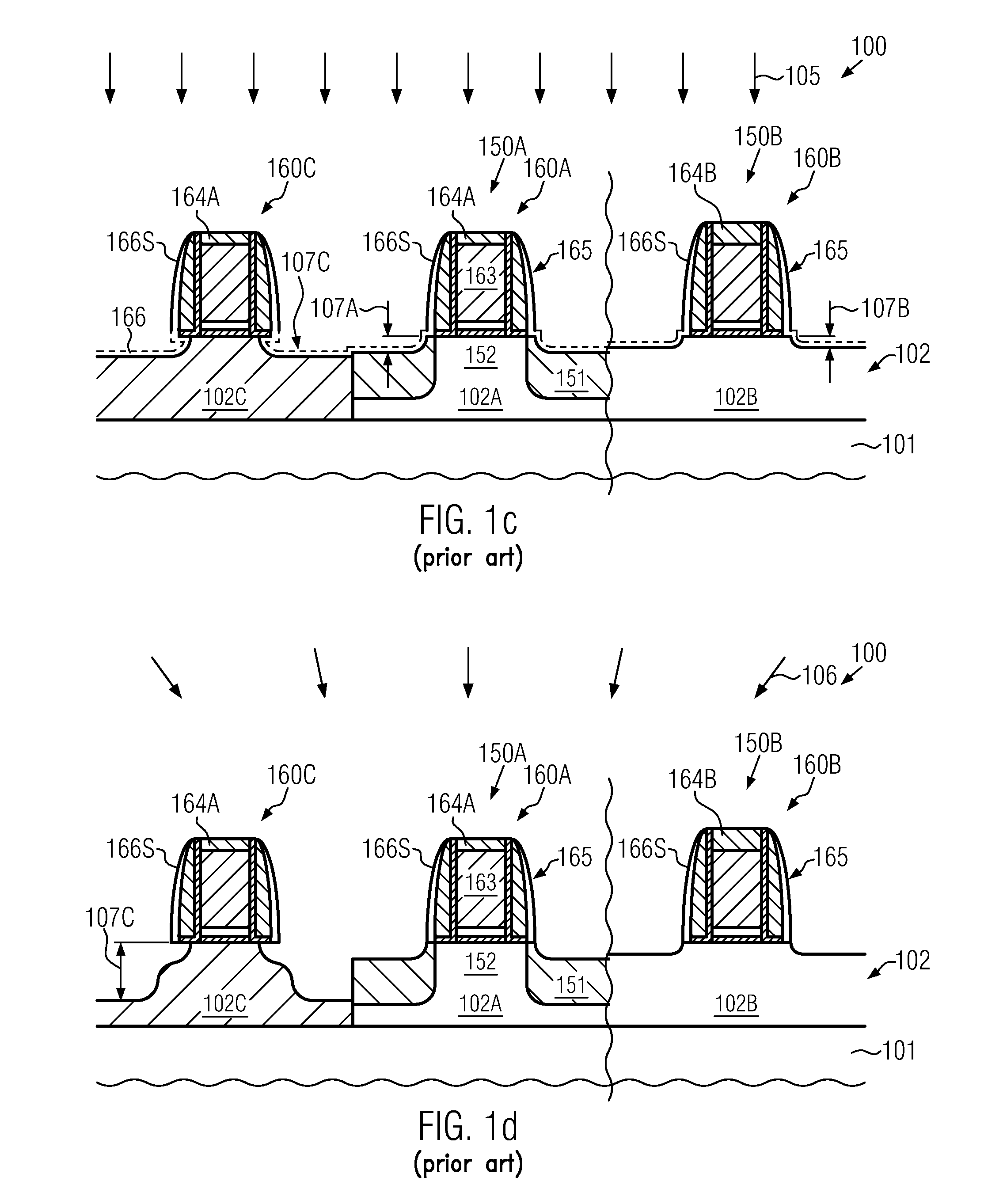 High-K Metal Gate Electrode Structures Formed by Cap Layer Removal Without Sacrificial Spacer