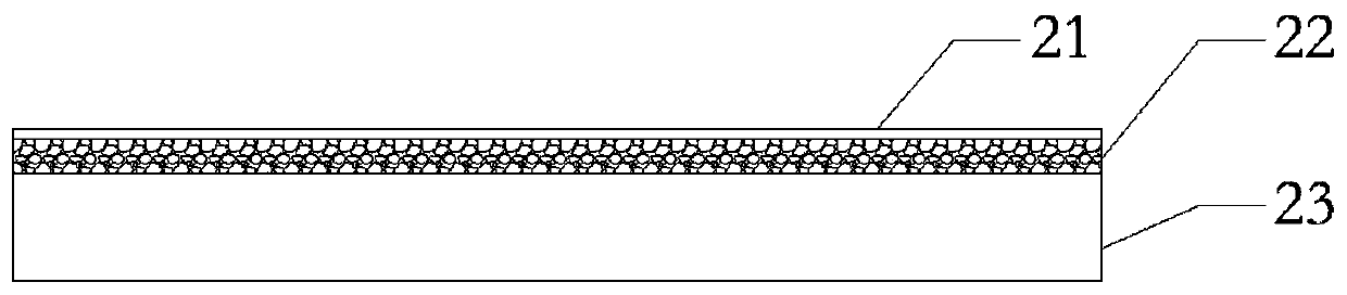 Ceramic brick with matt glaze surface and preparation method of ceramic brick