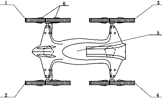 Propelling type flying car with spiral wings