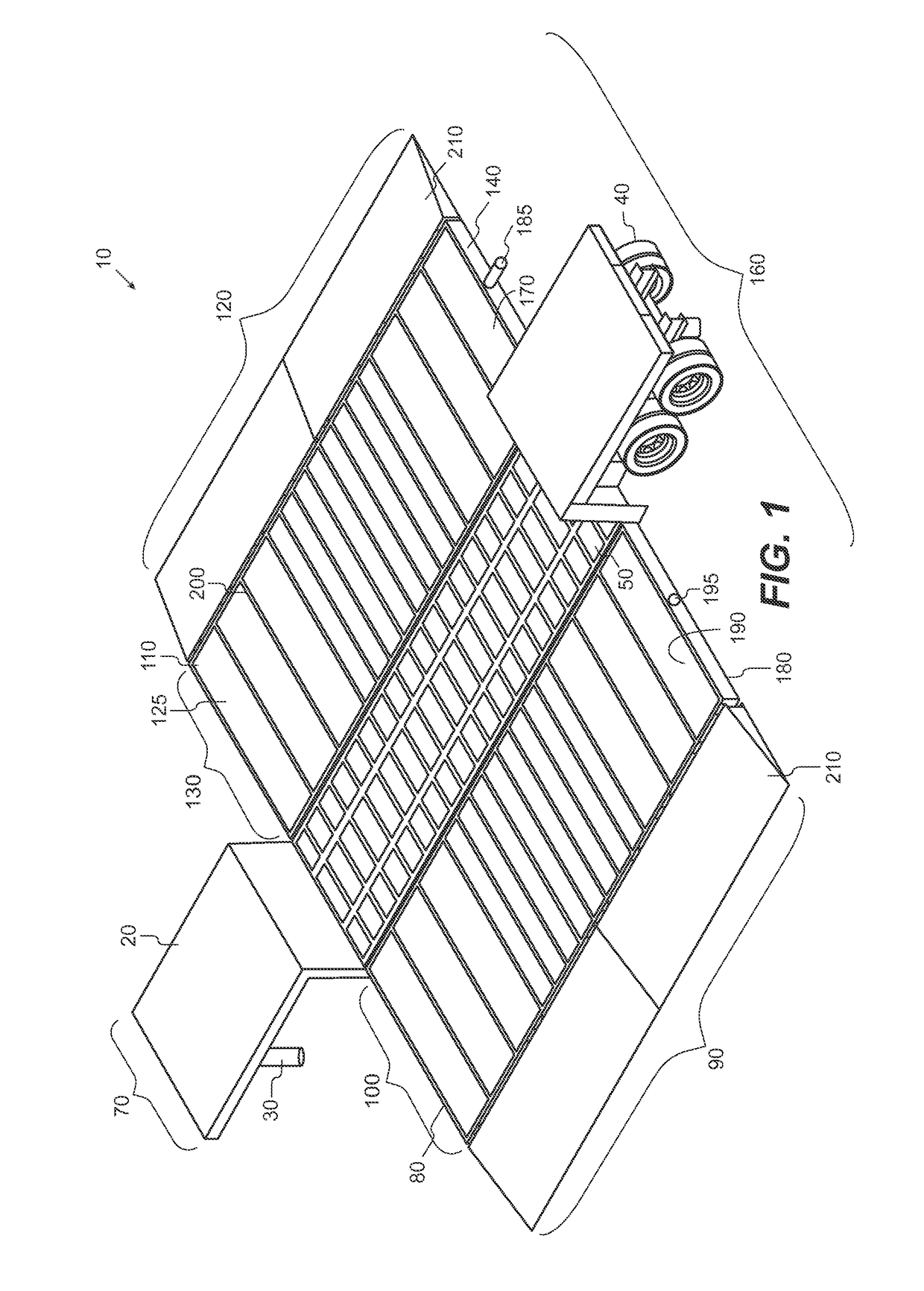 Decontainment and containment trailer and roll-off system