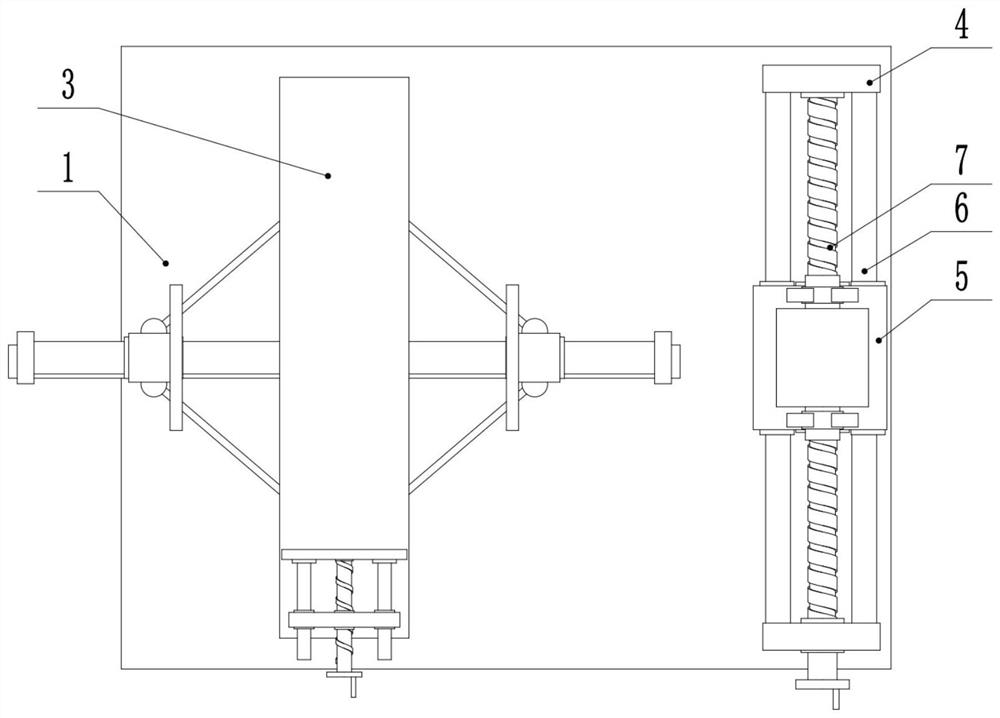 Labeling device for freeze-dried powder injection production