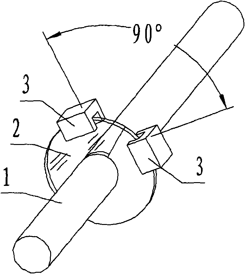 Error-free counting method for rotator revolutions of orthogonally distributed dual sensor