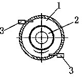 Process and device for sludge pyrolysis