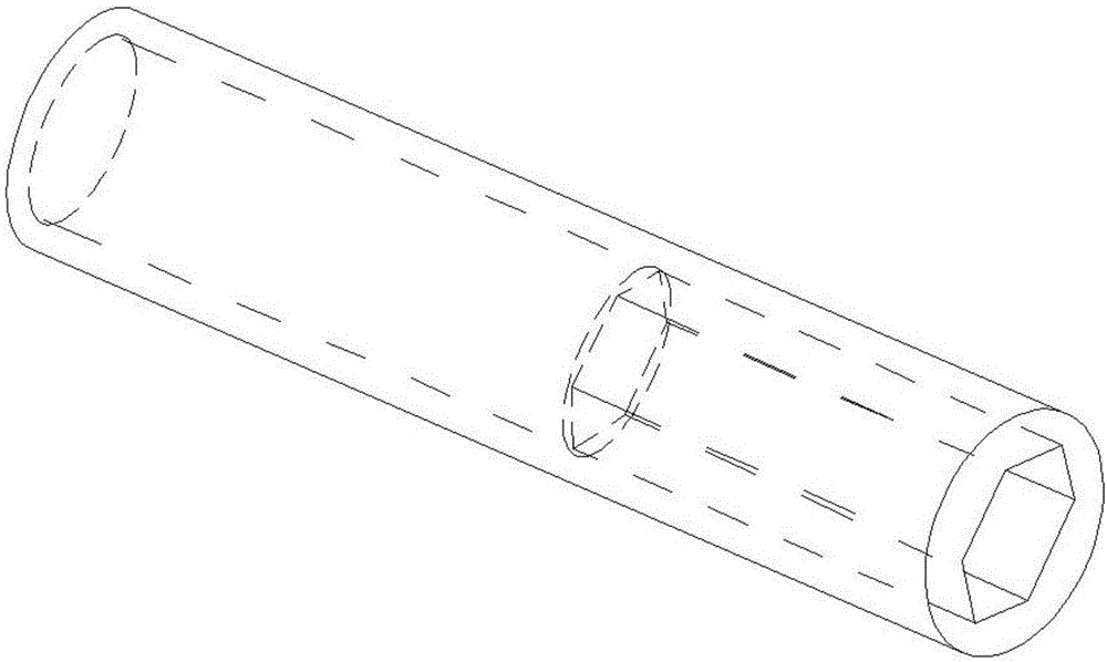 Crimping method applicable to large-section carbon fiber composite core wires