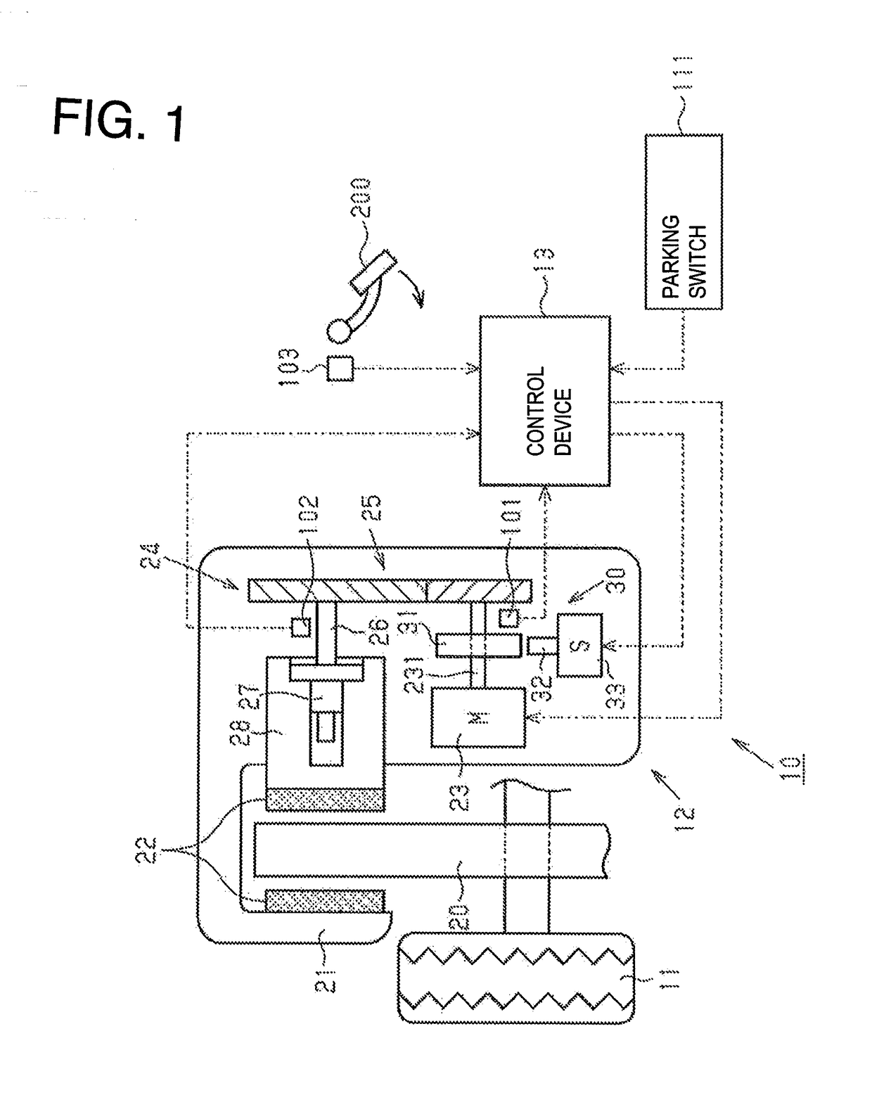 Braking-force-maintaining device for vehicle and electric braking device for vehicle