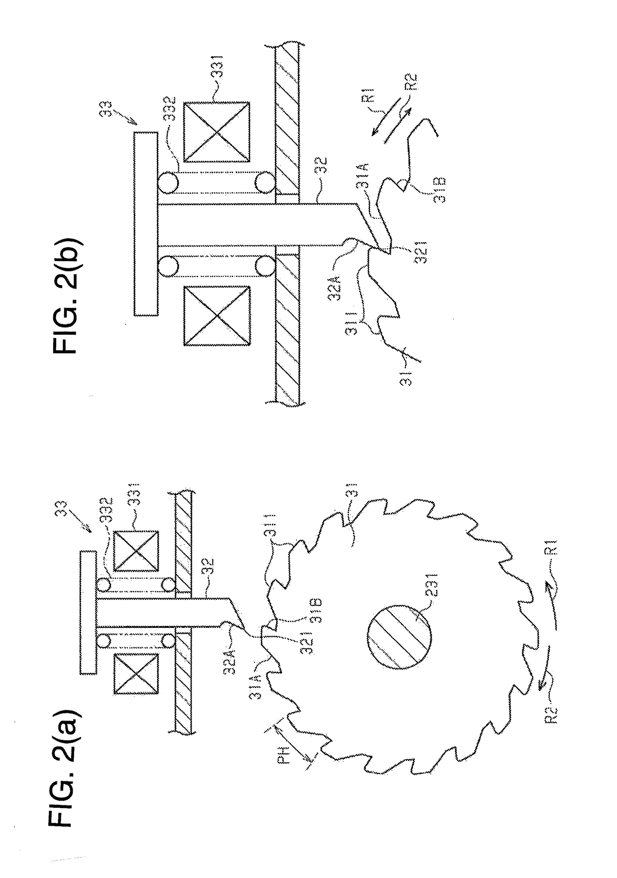 Braking-force-maintaining device for vehicle and electric braking device for vehicle