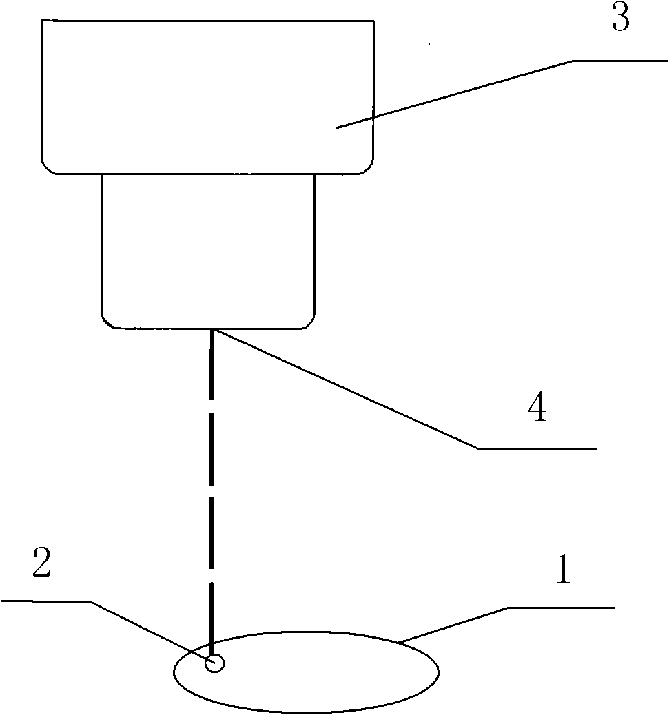 Micropore processing method of bone repairing body rough surface