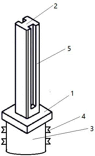 Tensile wall prefabricated part