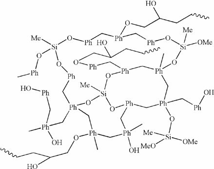 A kind of preparation method of modified silicon phenolic resin adhesive