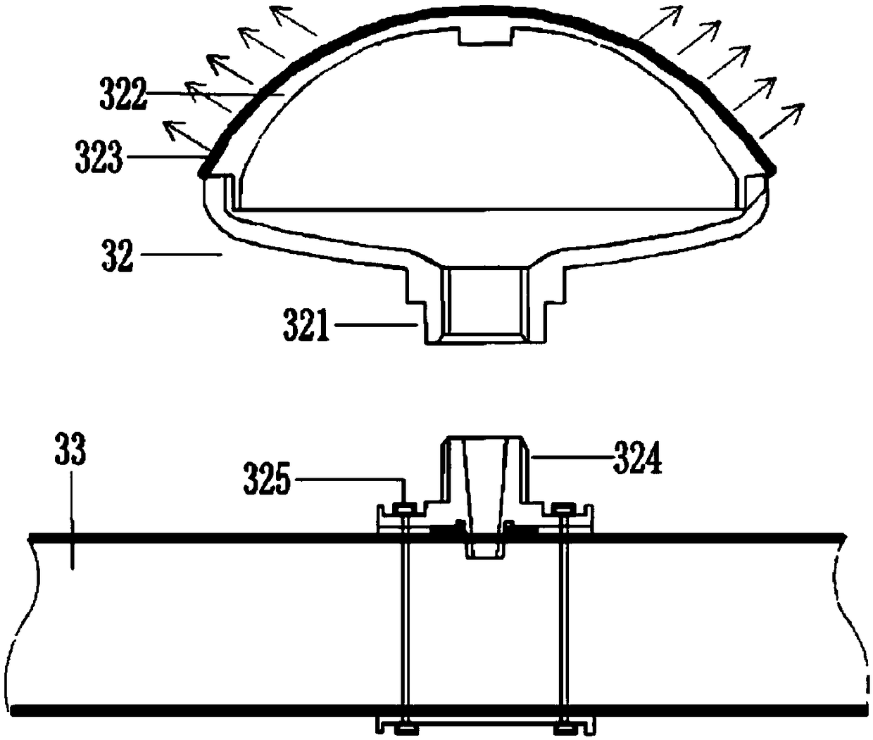 Mobile ecological restoration device and method for riverway black and odorous water