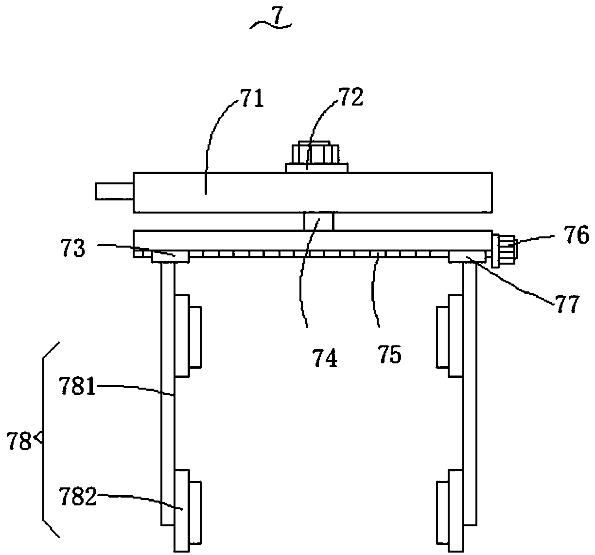 Logistics warehousing method