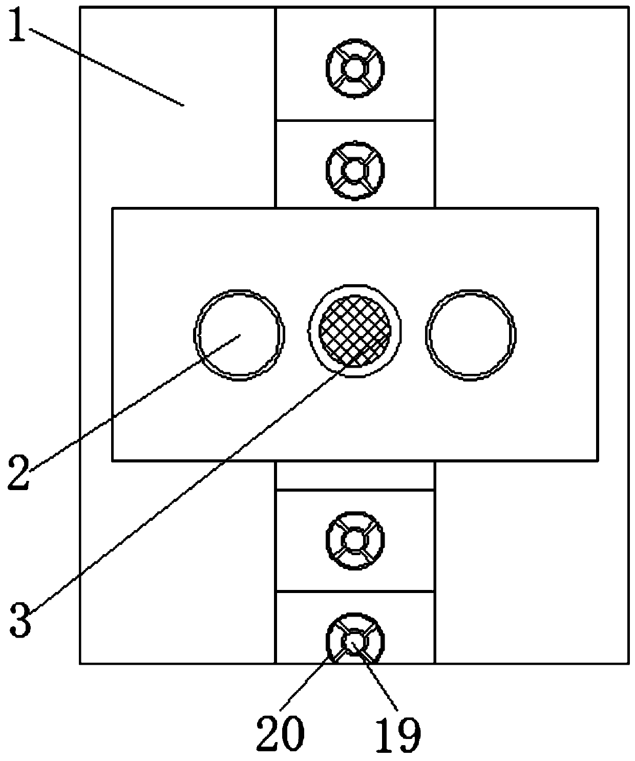 Automatic feed filling device