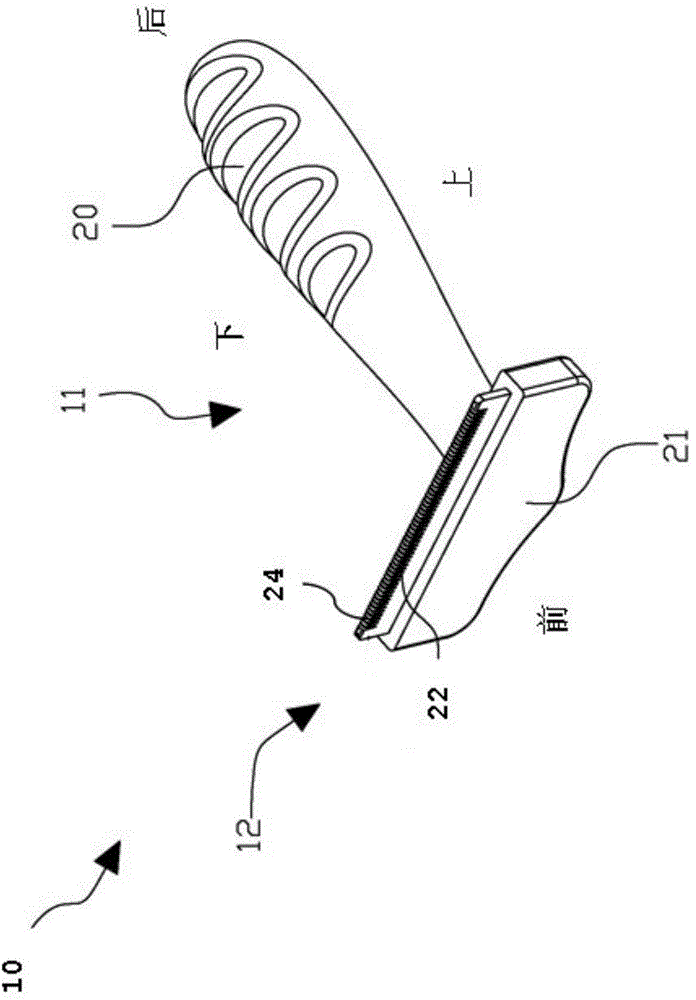 Combing member and pet comber