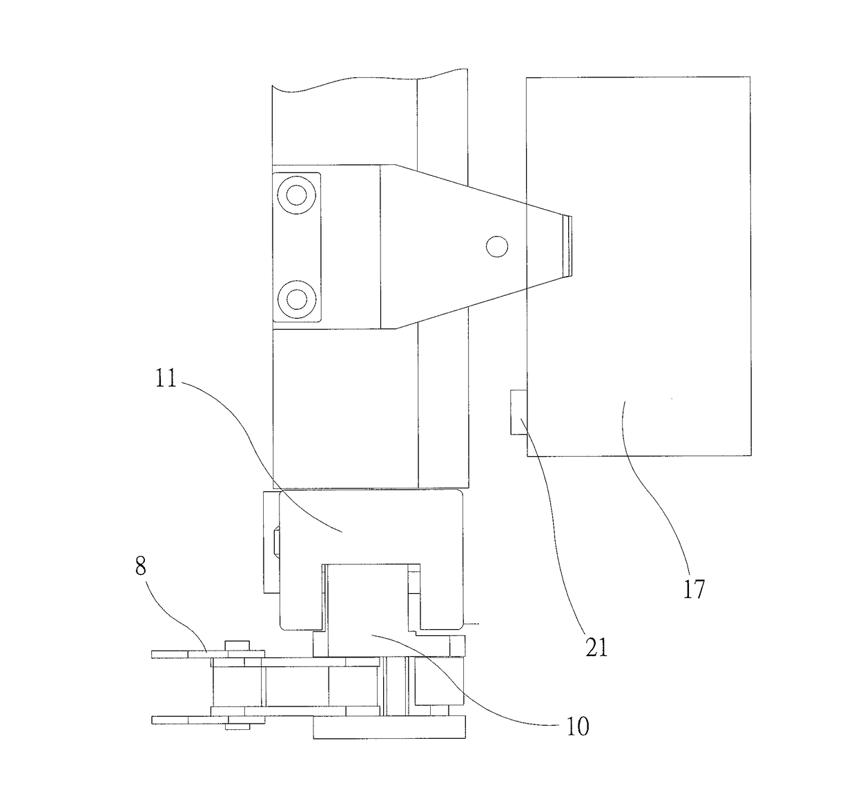 Position fine tuning device used for a unit-type die cutting & hot stamping machine and a working method thereof