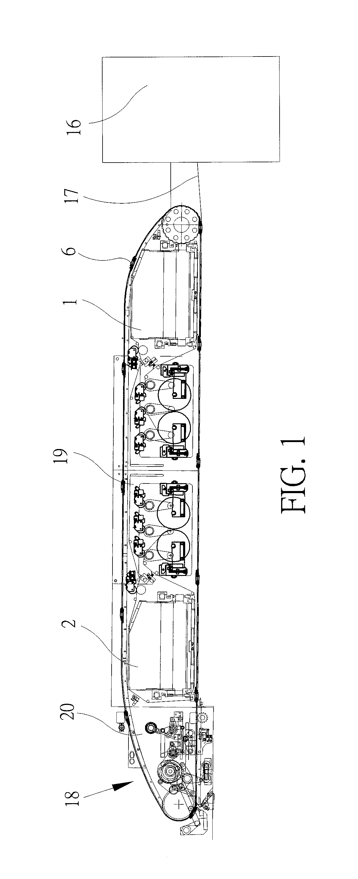 Position fine tuning device used for a unit-type die cutting & hot stamping machine and a working method thereof