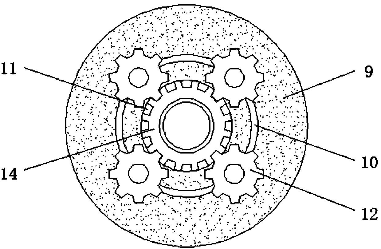 Lifting and rotating device for automobile chassis