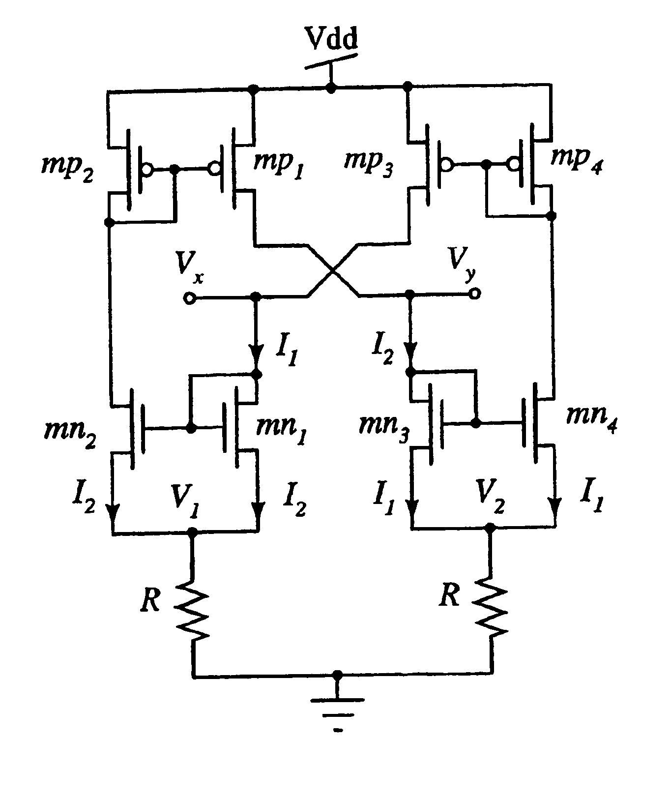 Electrically controlled very high value floating CMOS resistor