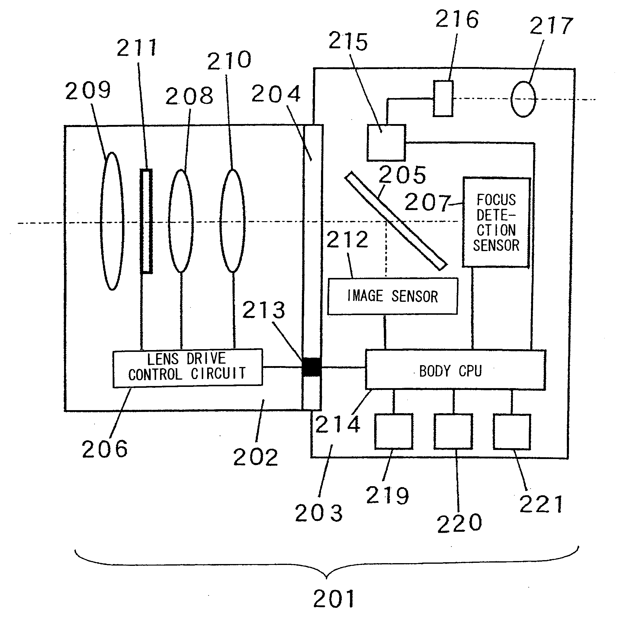 Focus adjustment device, imaging device and focus adjustment method