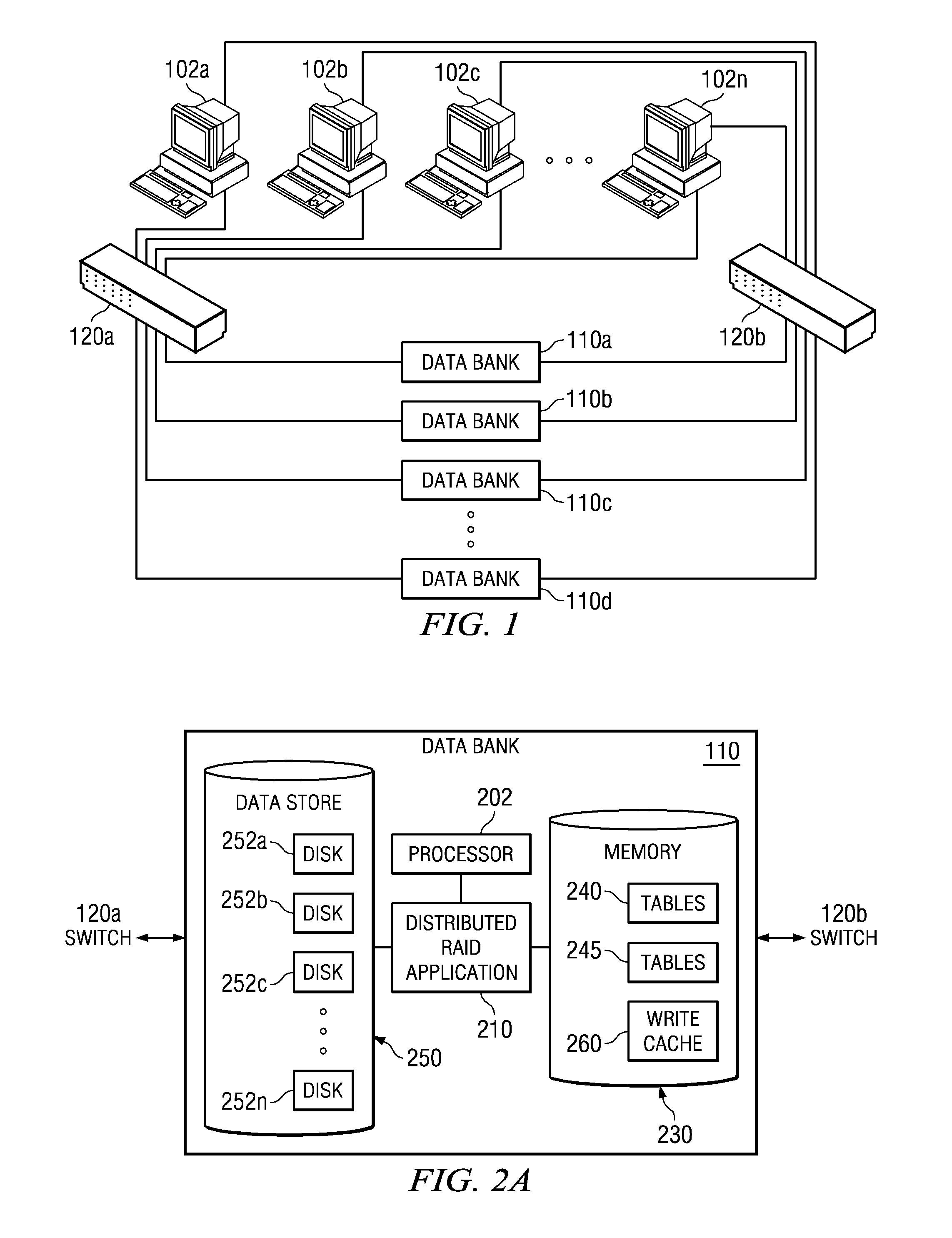 Method and system for placement of data on a storage device