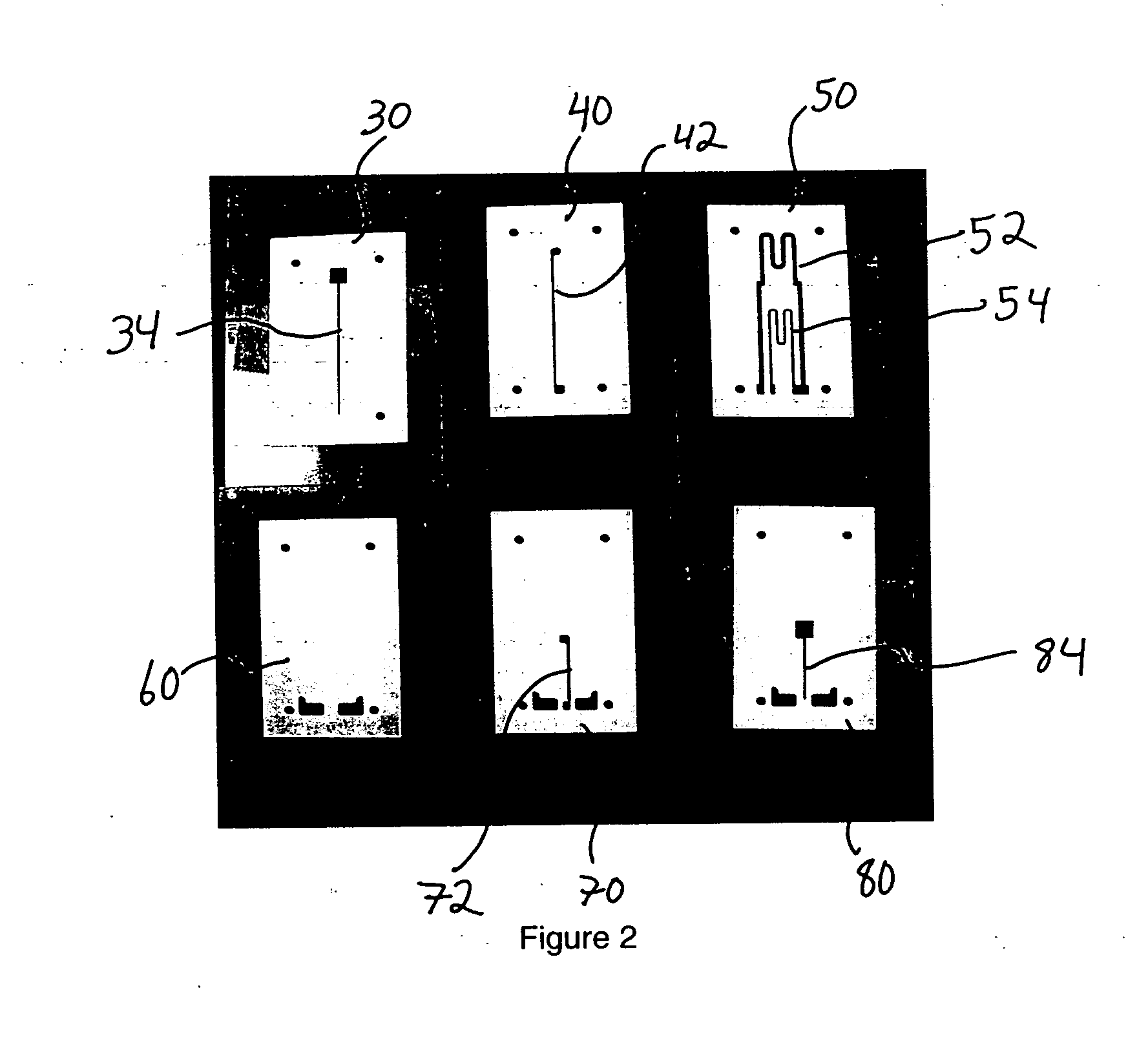 Multilayer ceramic NOx gas sensor device