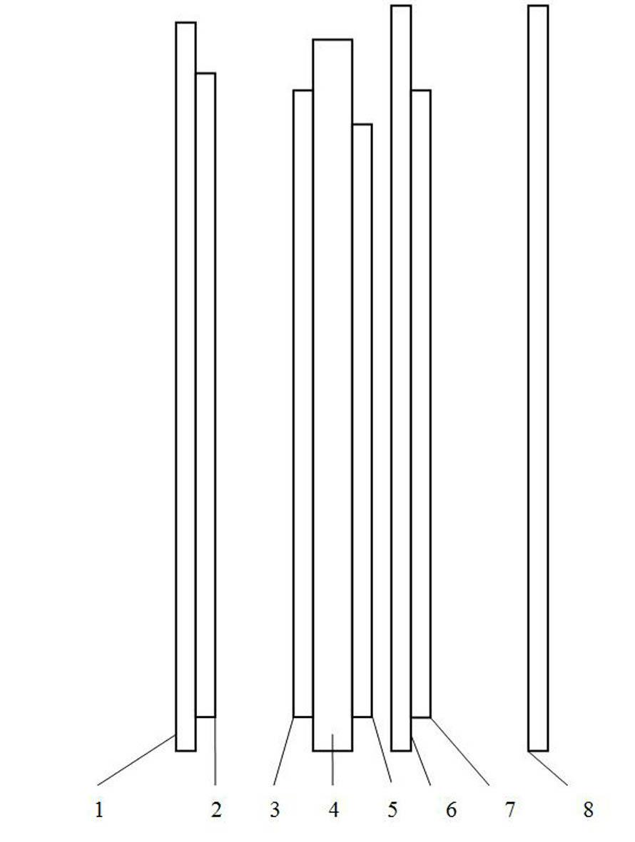 Color screen protective film and manufacturing method thereof