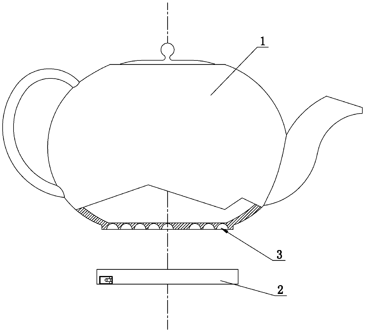 Ceramic electric kettle