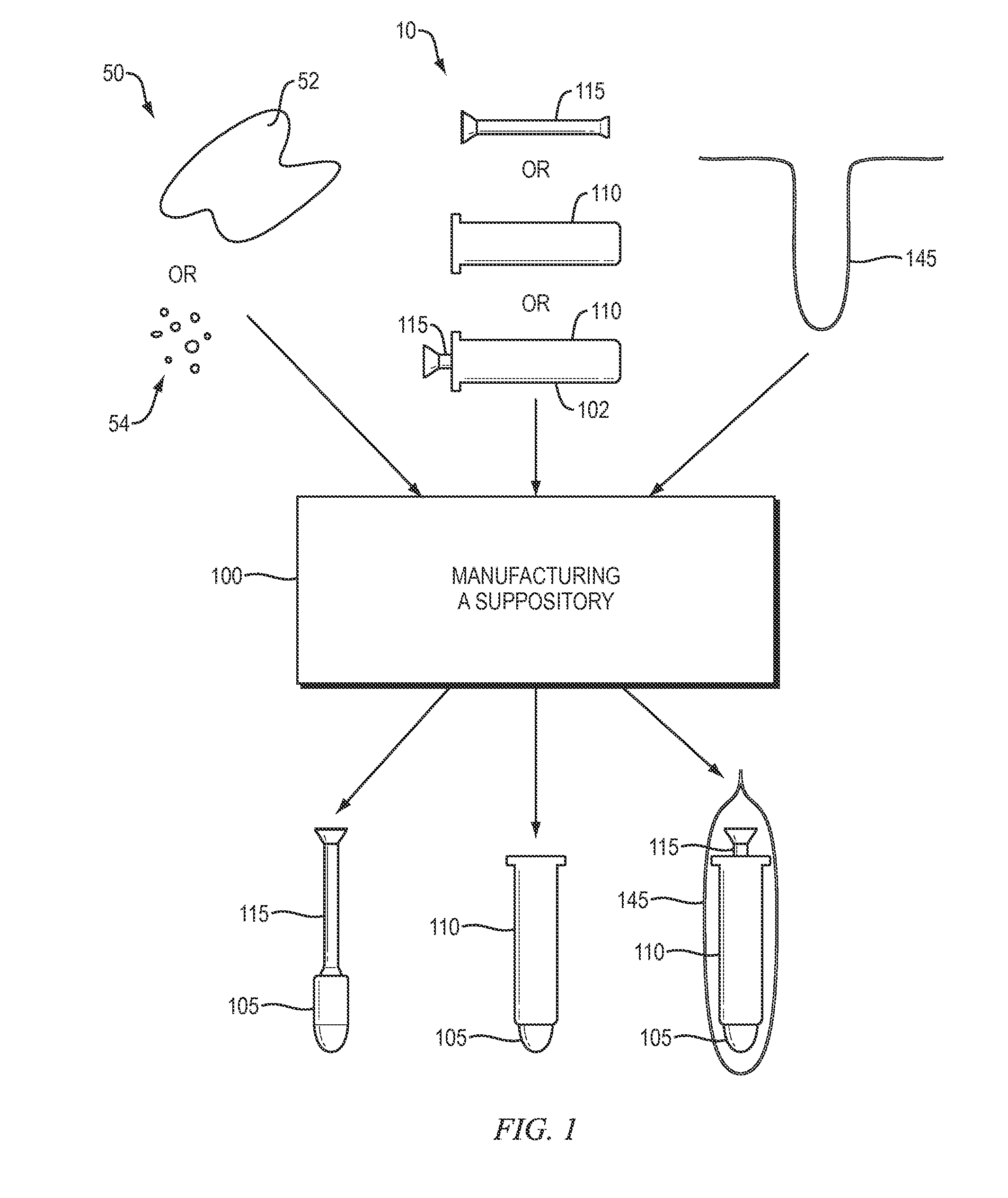 Suppository Insertion Device, Suppository, And Method Of Manufacturing A Suppository