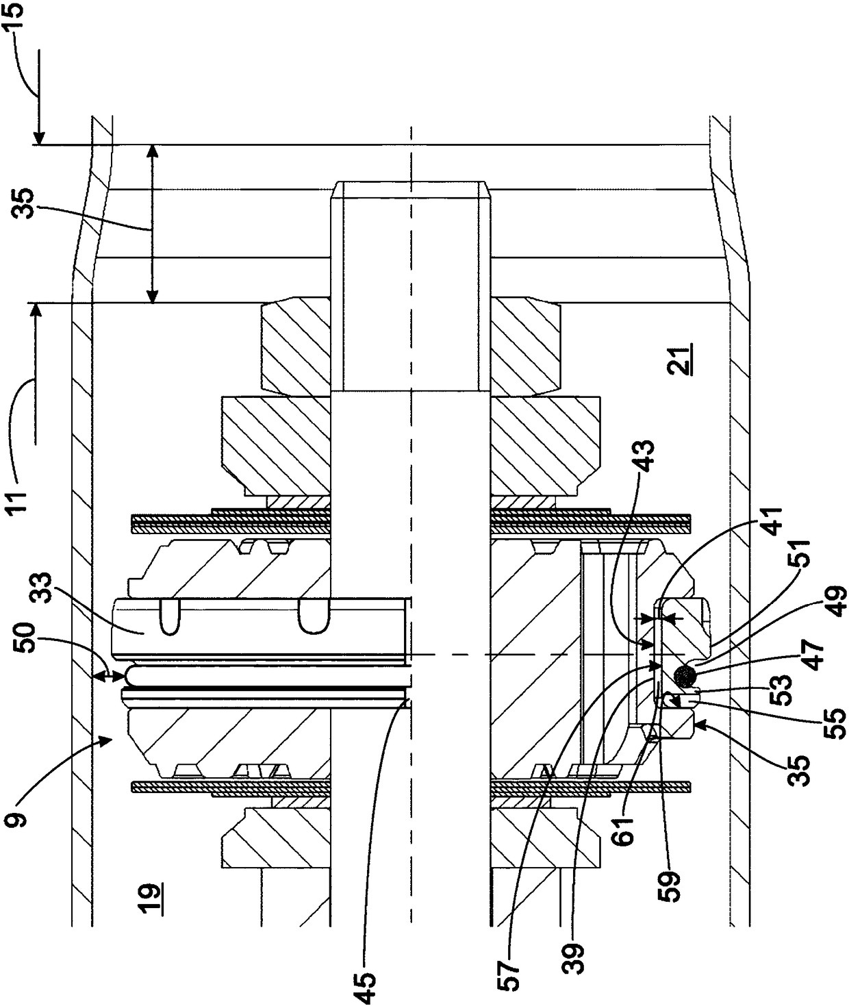 Piston-cylinder unit