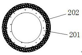 Medium-high voltage oil-resistant rubber shielding cable