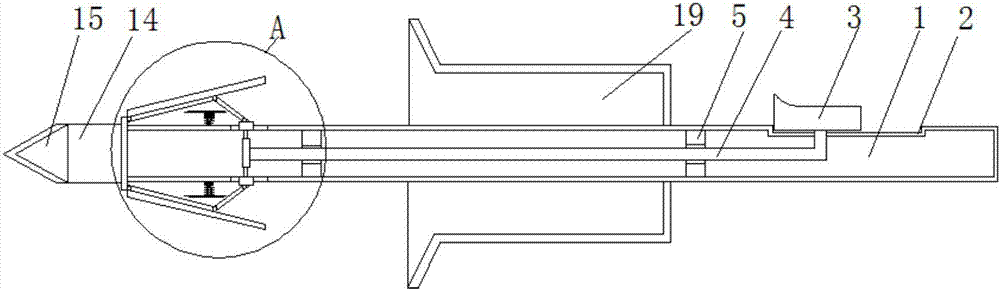 Dredging and blockage preventing device for water pipes in riverways