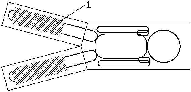 Instrument table stand for protecting patient's leg during endoscopic or open surgery