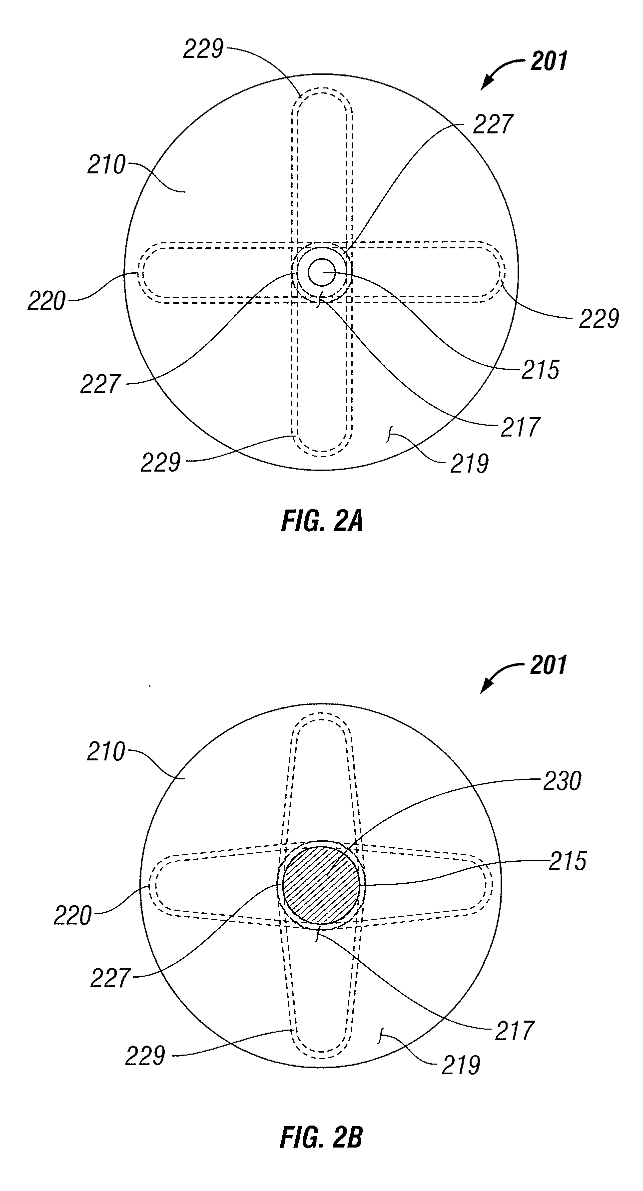 Self constricting orifice seal