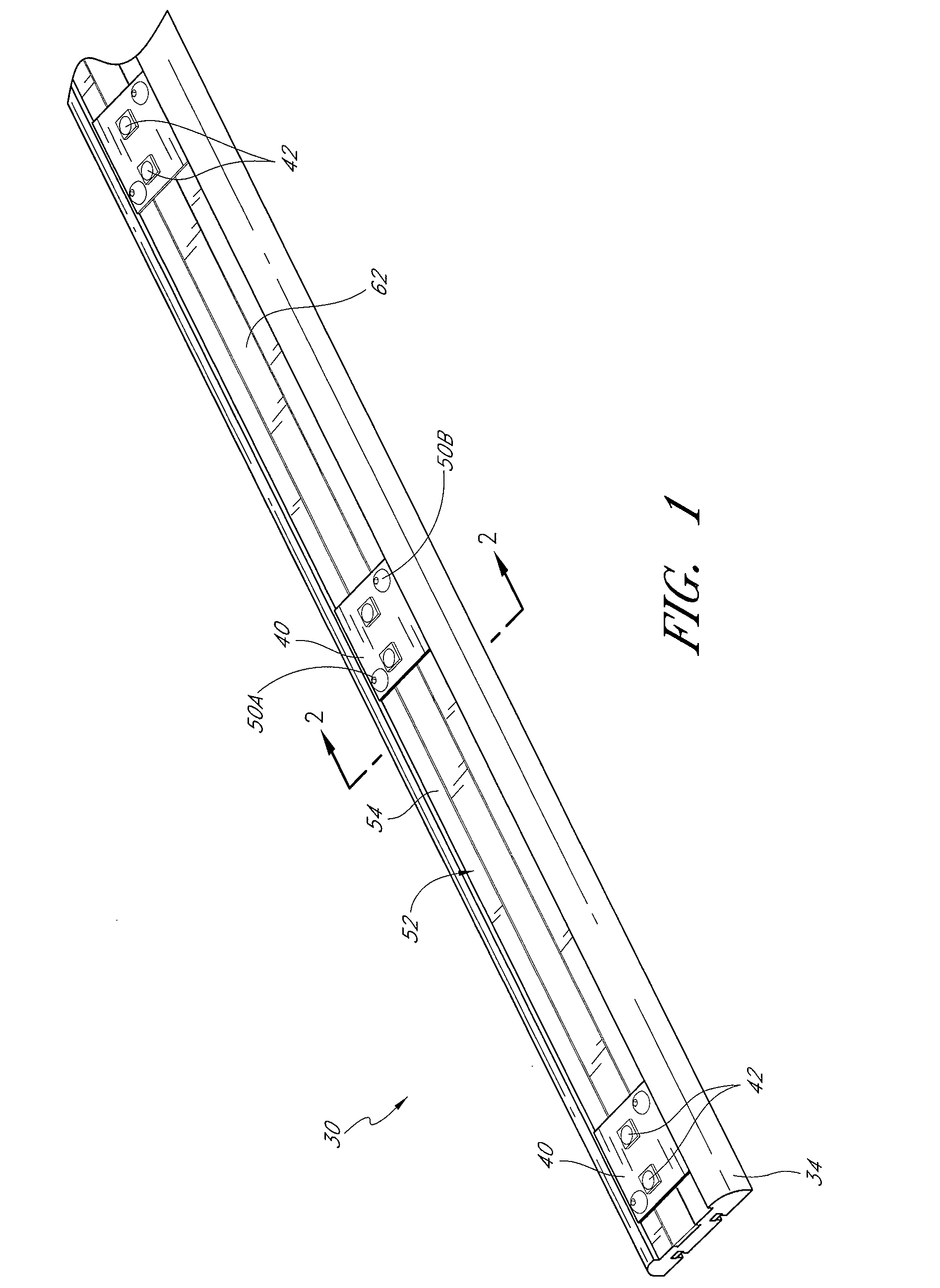 Strip illumination device