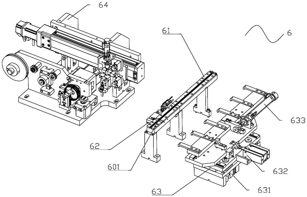 Label moving and pasting mechanism and label moving and pasting method for electronic components