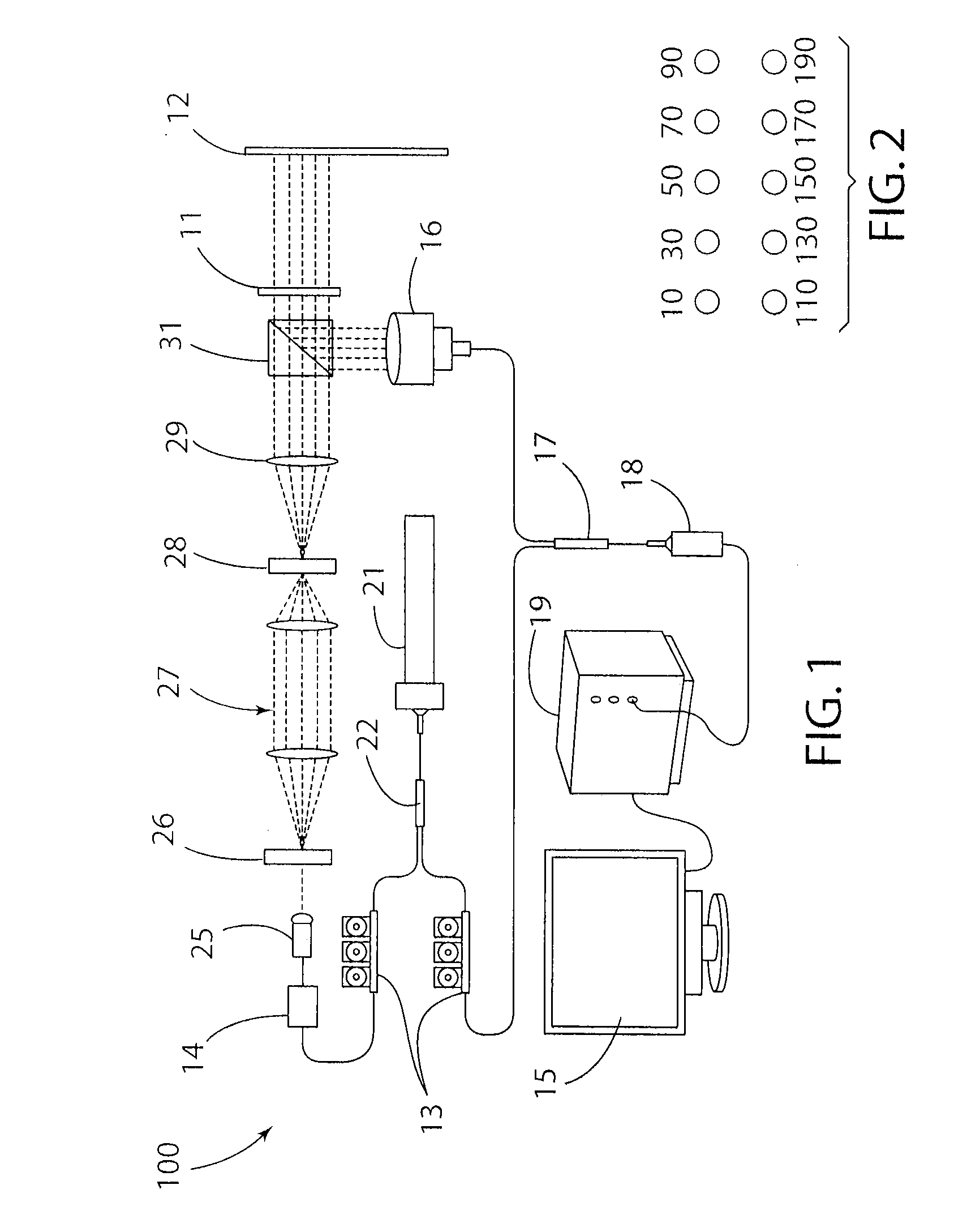 Multipoint Laser Vibrometer with Single Detector