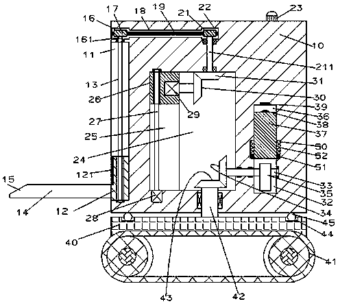 Novel letter box device